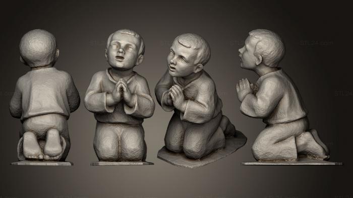 Miscellaneous figurines and statues (Young Sheperd, STKR_0739) 3D models for cnc